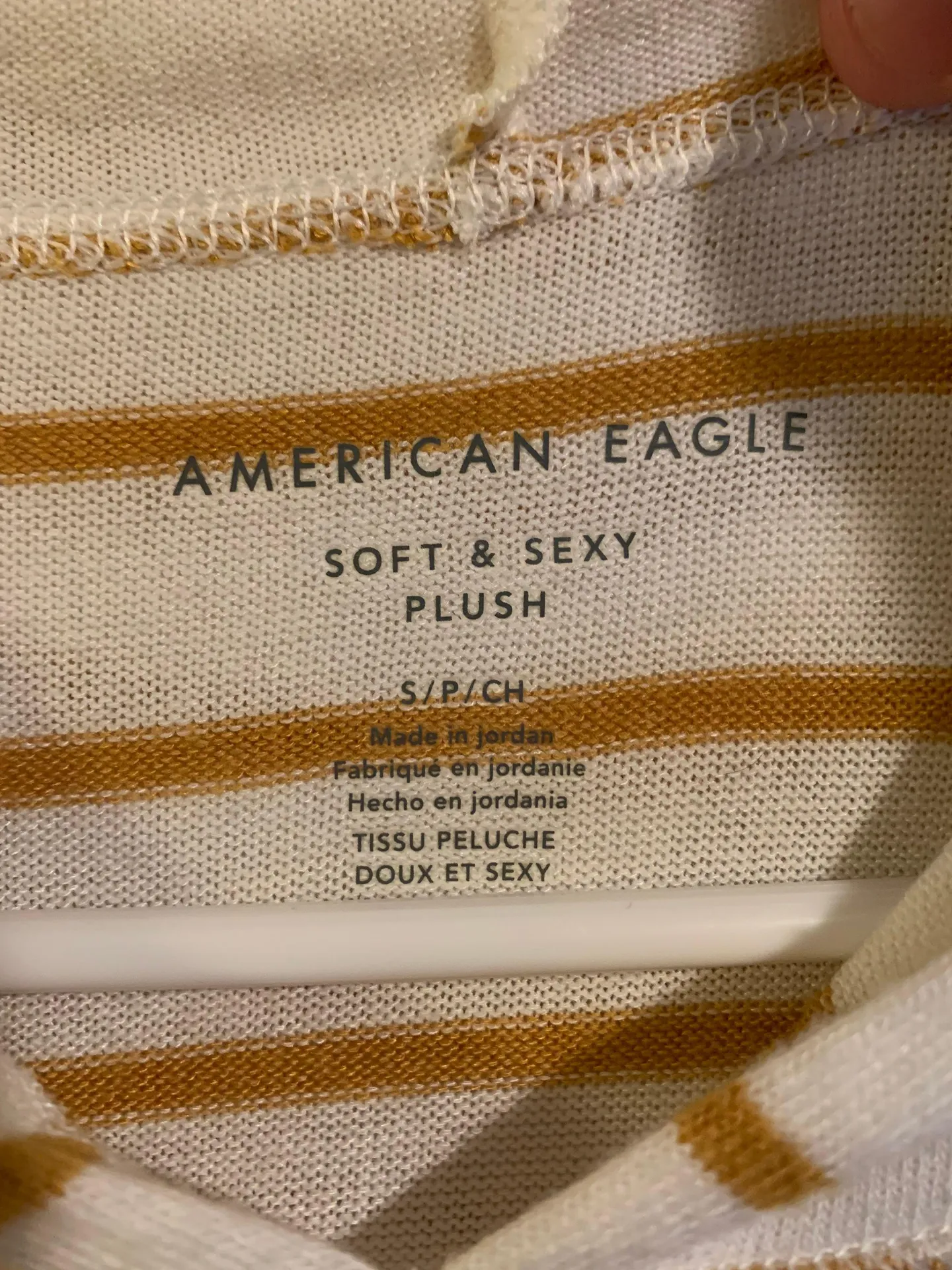 Sweater Hoodie Soft & Sexy Plush Size Small - Image 3