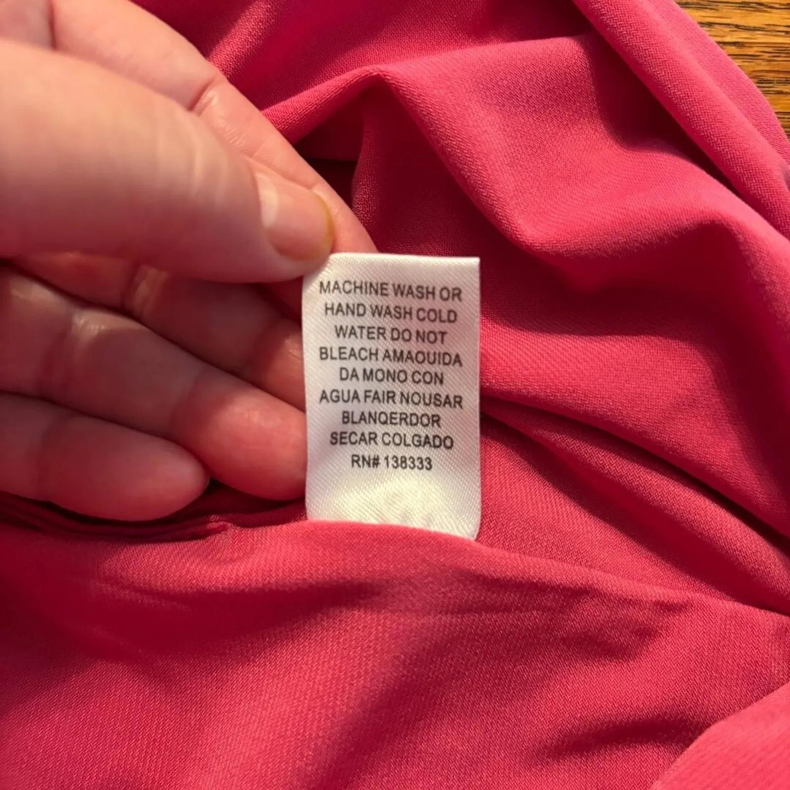 Better Be Hot Pink Bodycon Knee Length Sleeveless Dress Size S - Image 5