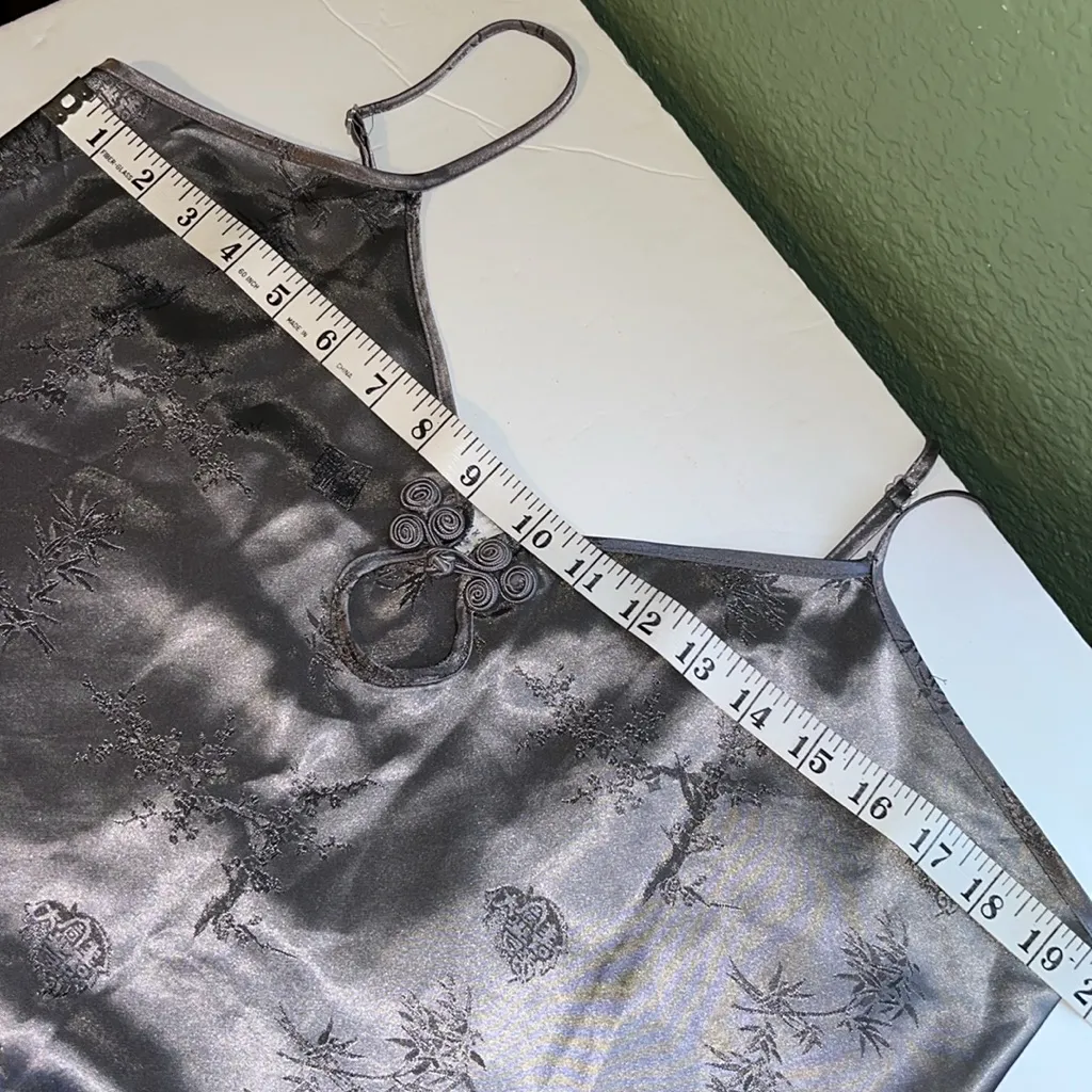 Elegant vintage slip dress • Erica Taylor Intimates • evening wear • black tie Size L - Image 9