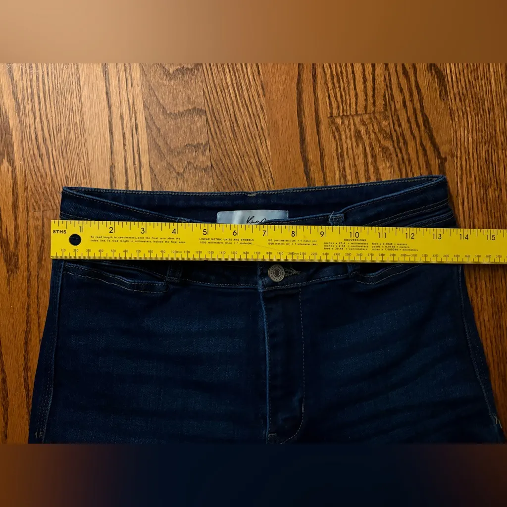 KanCan “Caroline” High Rise Dark Wash Flare Jeans – Size 9/28 Blue - Image 11