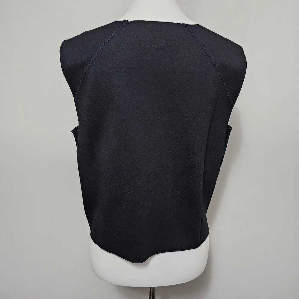 Calvin Klein Performance Black Cropped Active Wear Tank Top Size Medium - Image 5