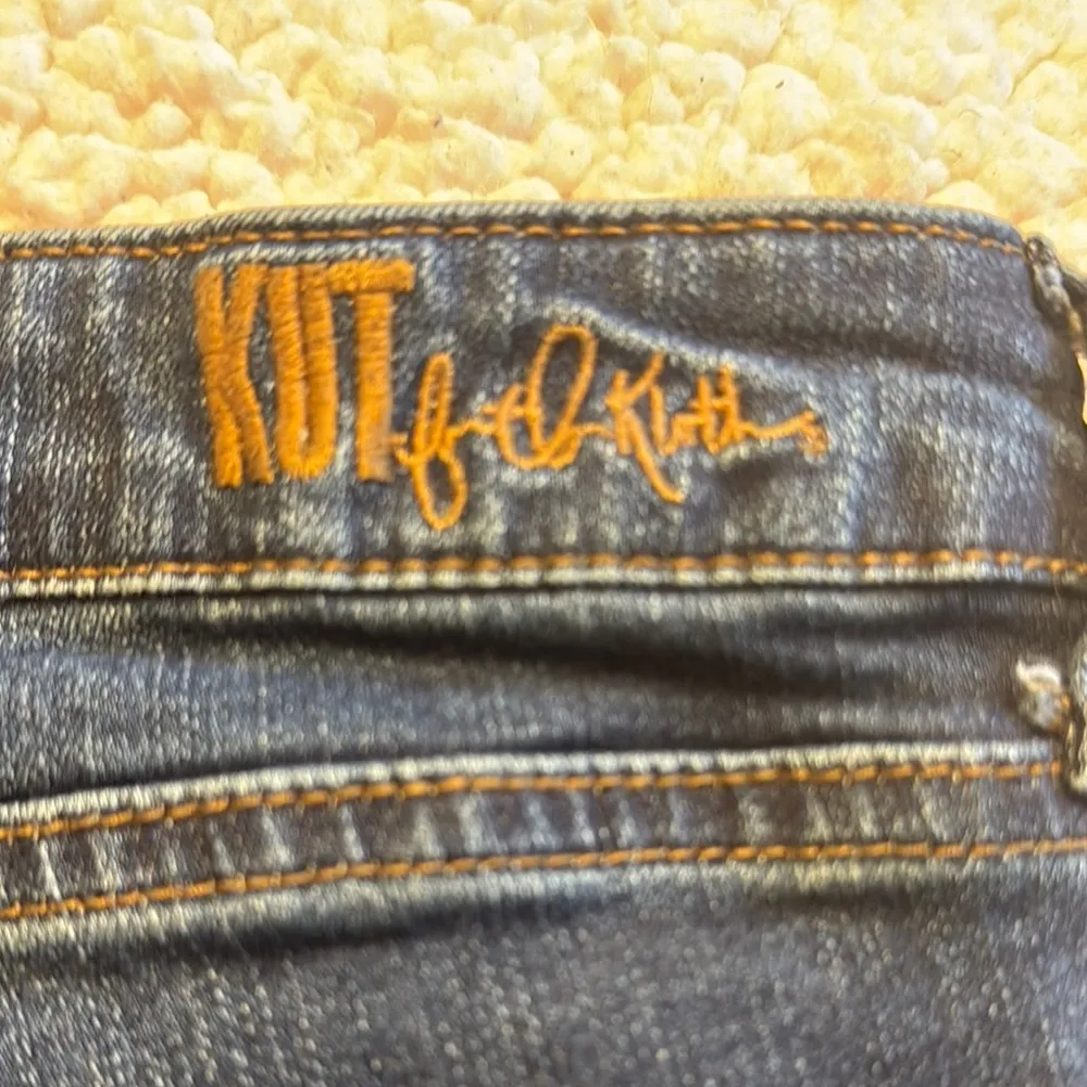 Kut from the Kloth Katy High Rise Ankle Straight Leg Dark Wash Jeans - Image 6