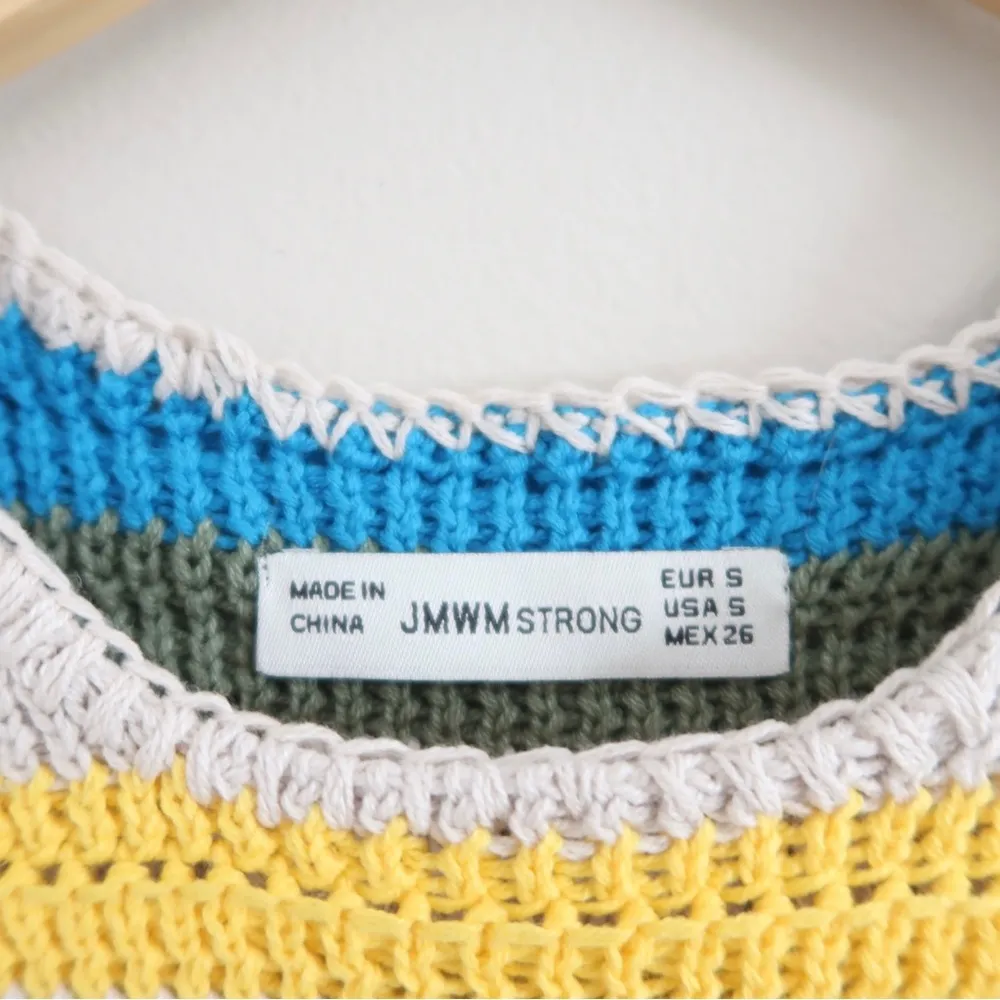 striped crochet tank top - Image 2