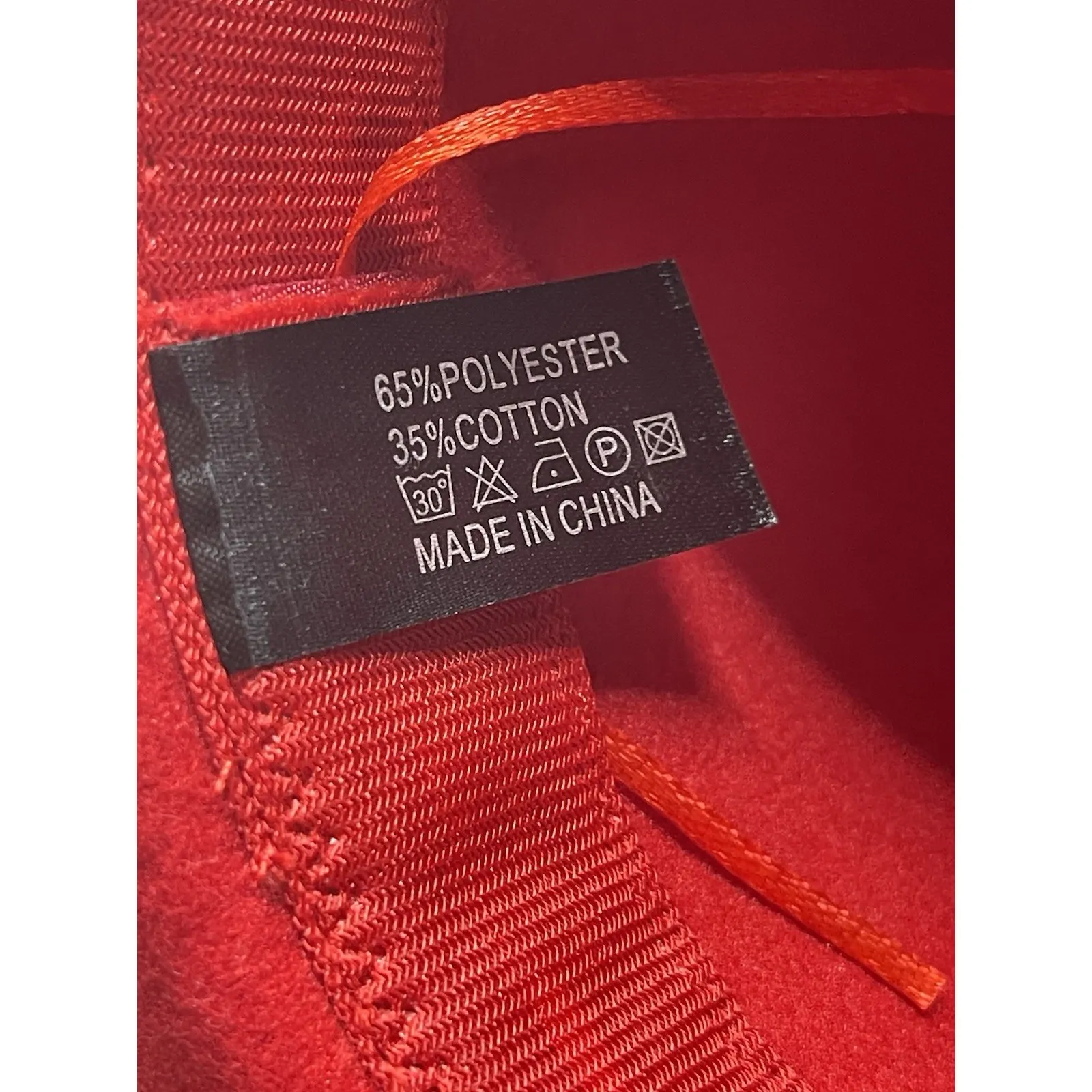 Full Rhinestone Adjustable Flat Top Orange Fedora Hat Bling Rhinestone - Image 4