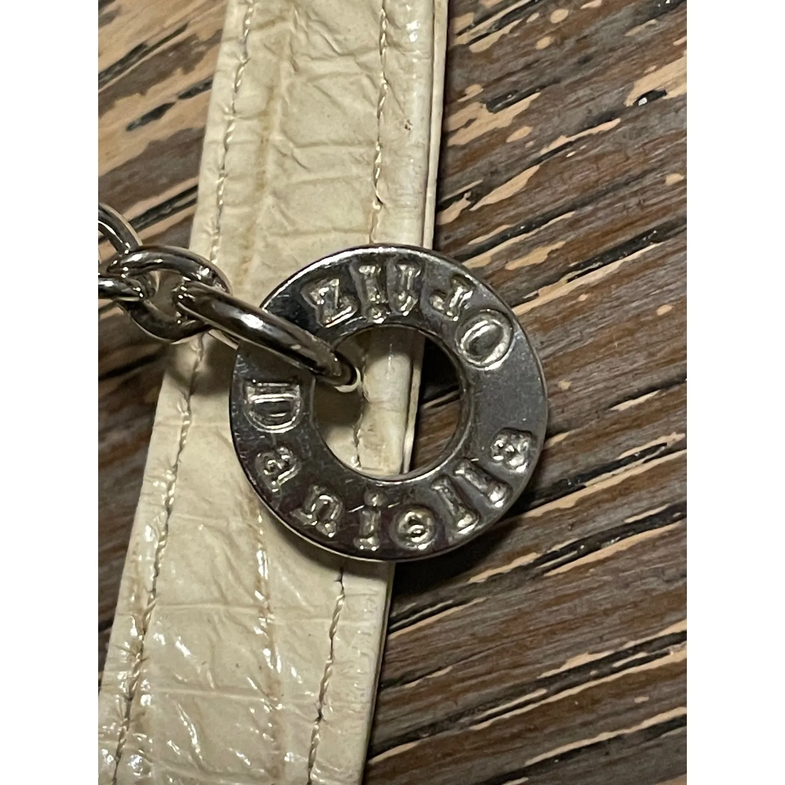 Danielle Ortiz Genuine Leather Handbag Top Handle Bag Shoulder Strap Tan - Image 5