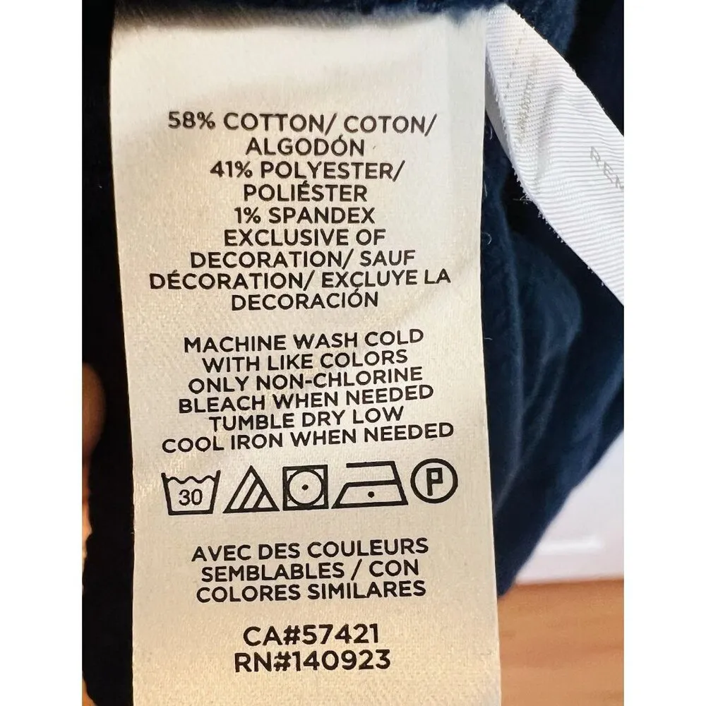 Loft Petite Lacy Tiered Flutter Dress Navy XL Petite Lightweight V-Neck Sundress - Image 8