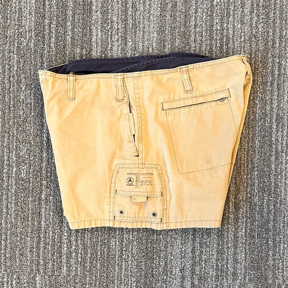 Vintage American Eagle Cargo Shorts Board 4 S Small - Image 3