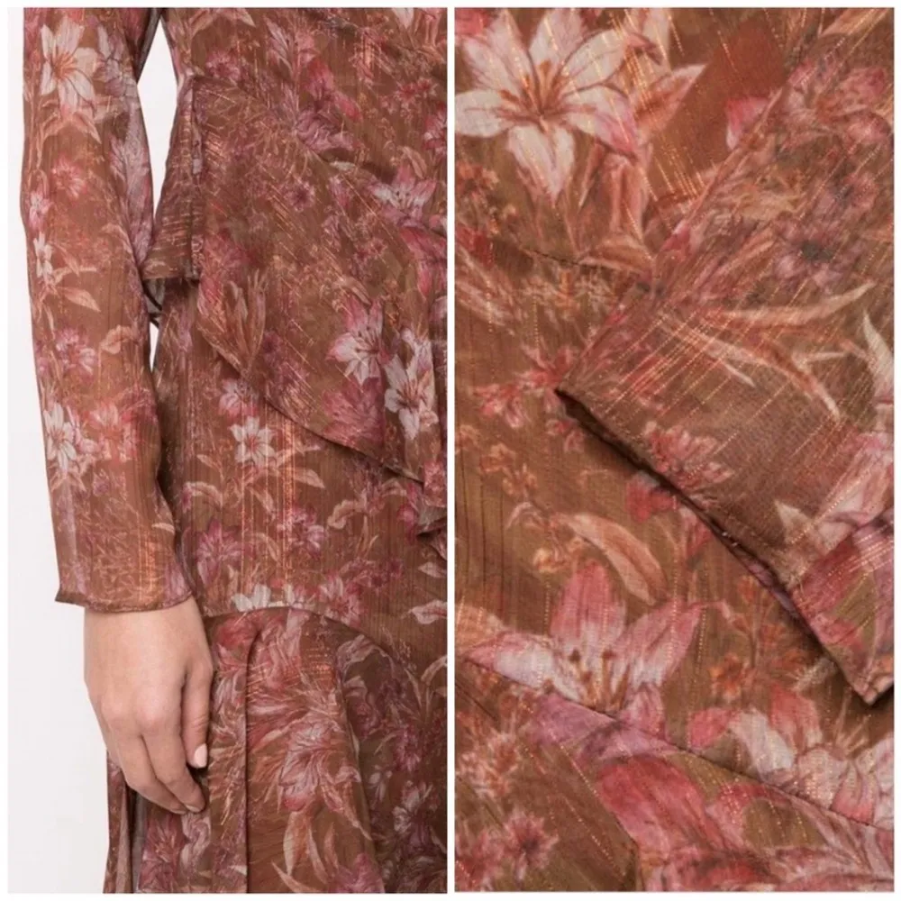 Marchesa Notte cocktail dress NWT Red Size 2 - Image 11