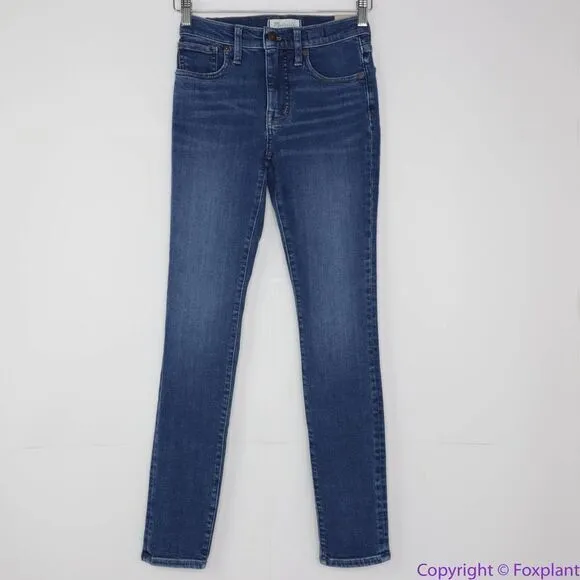 NEW Madewell 9" Mid-Rise Skinny Jeans in Orland‎ Wash: TENCEL™ Denim 24 - Image 4