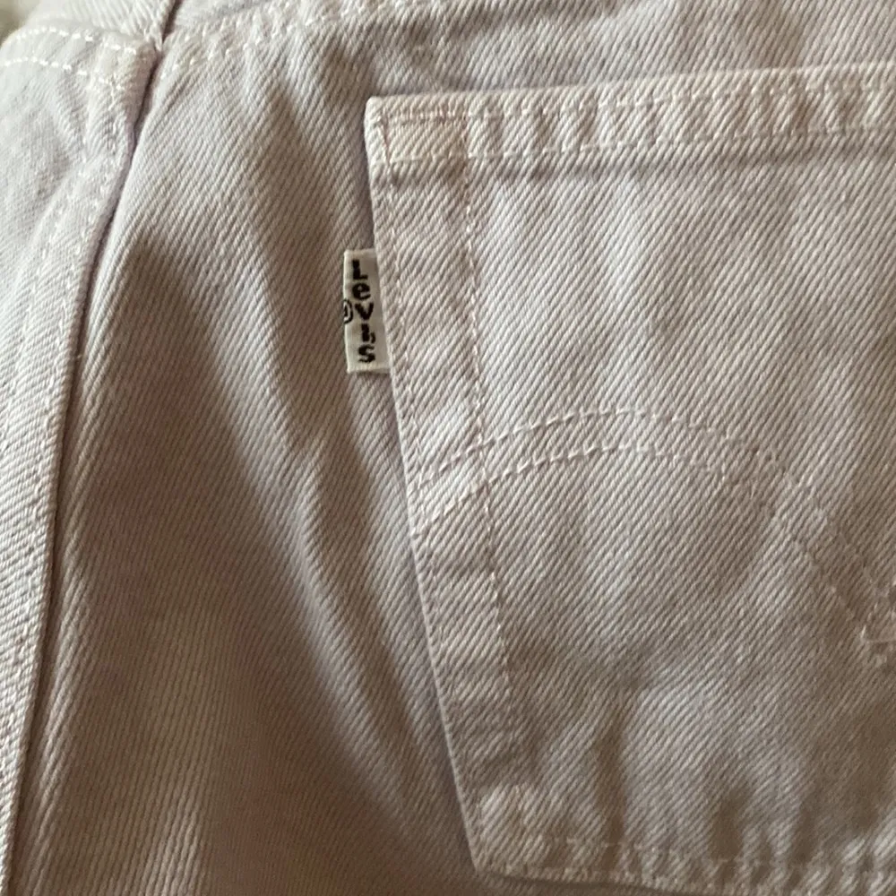 Levi’s 501 Shorts High Rise Cutoffs‎ Denim 100% Cotton Washed Lilac Size 32 - Image 15