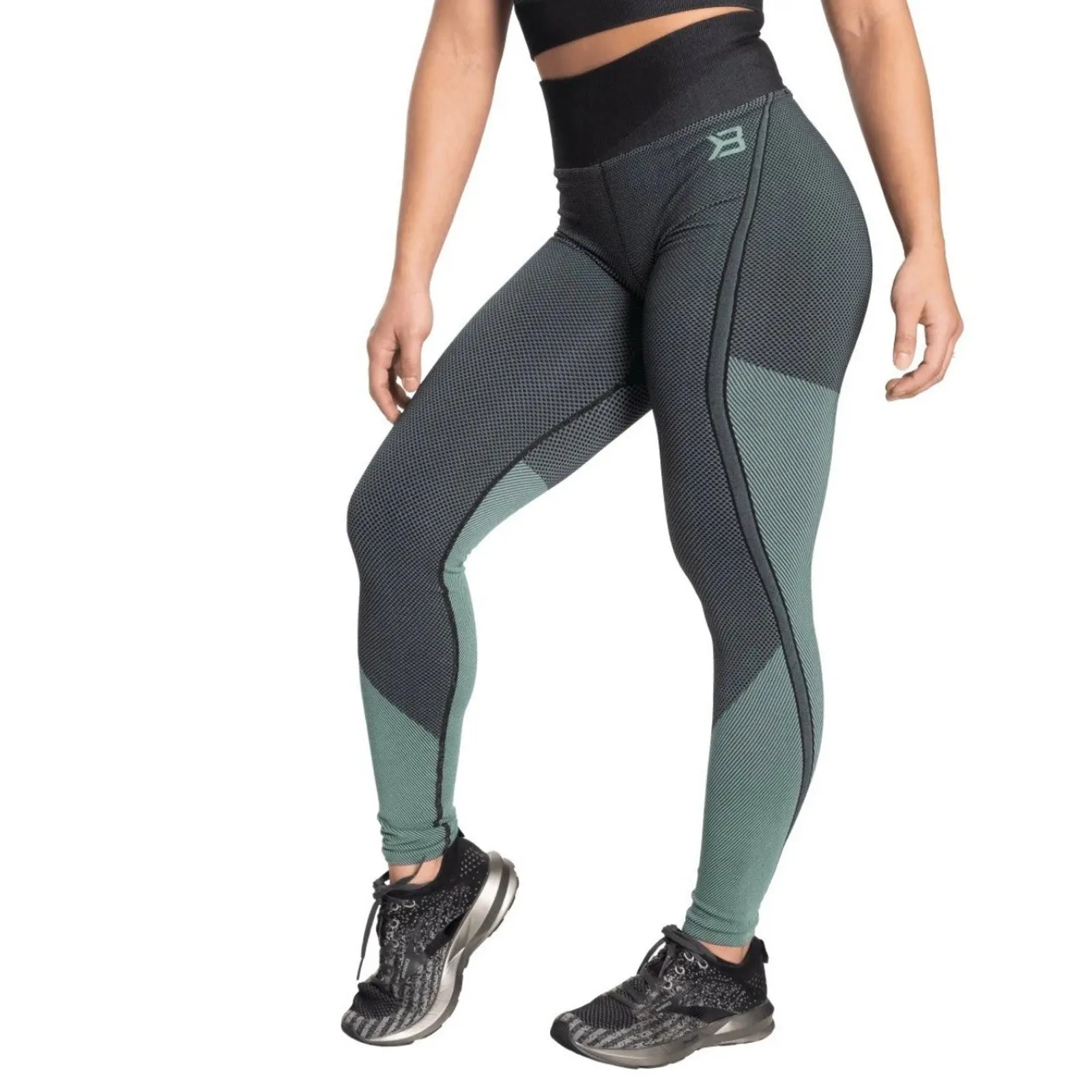 Better Bodies Roxy Seamless Leggings - Teal Green NEW Size Small - Image 11