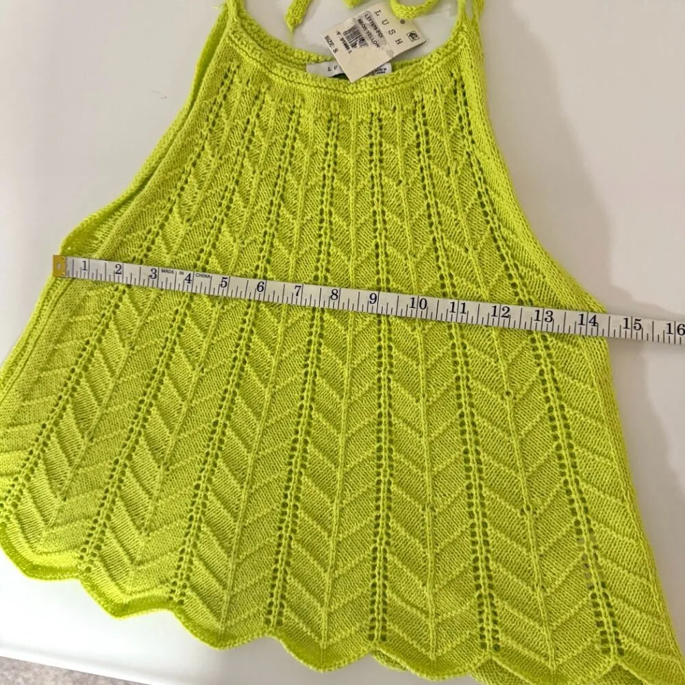 *NEW* Lush Sweater Tie Tank - Image 7