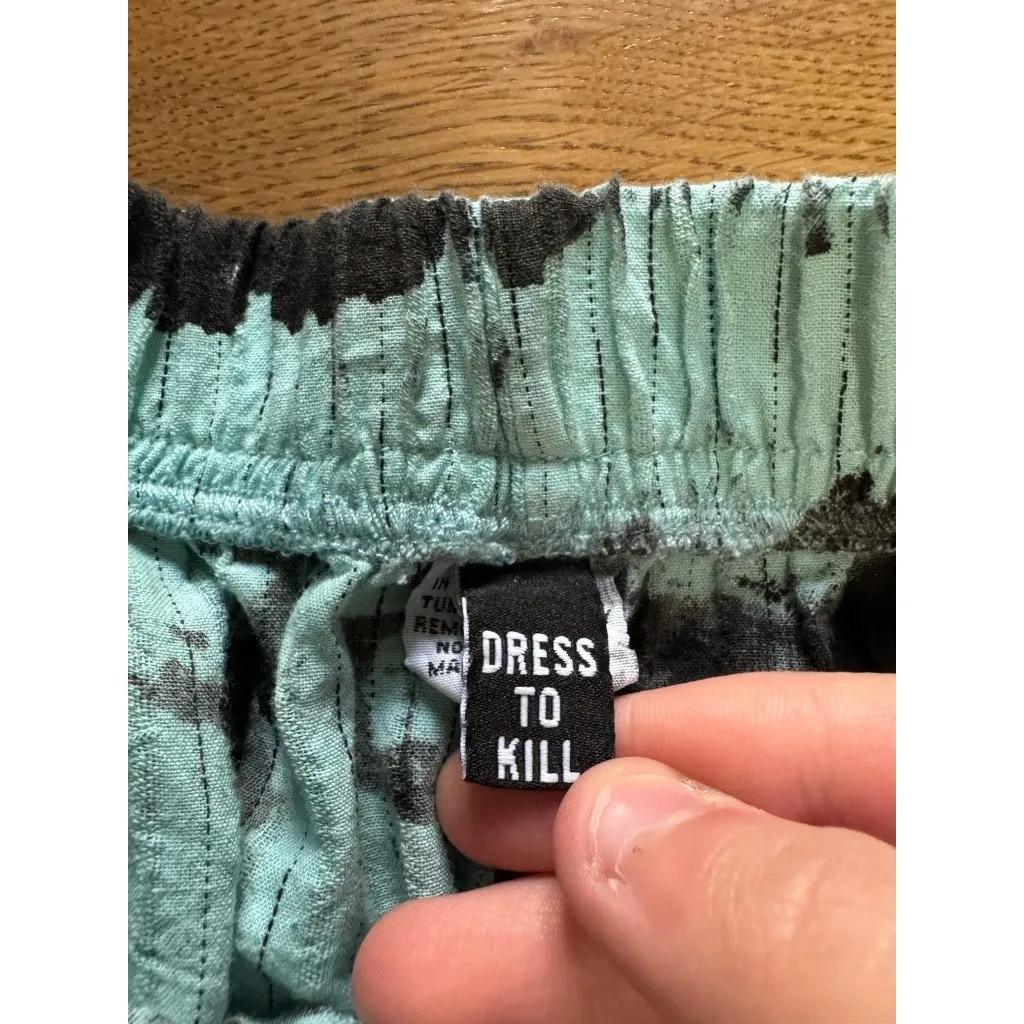 DRESS TO KILL Women Wide Leg Pant Barrel Balloon Size‎ 1 USA Made Hippie Boho Size undefined - Image 3