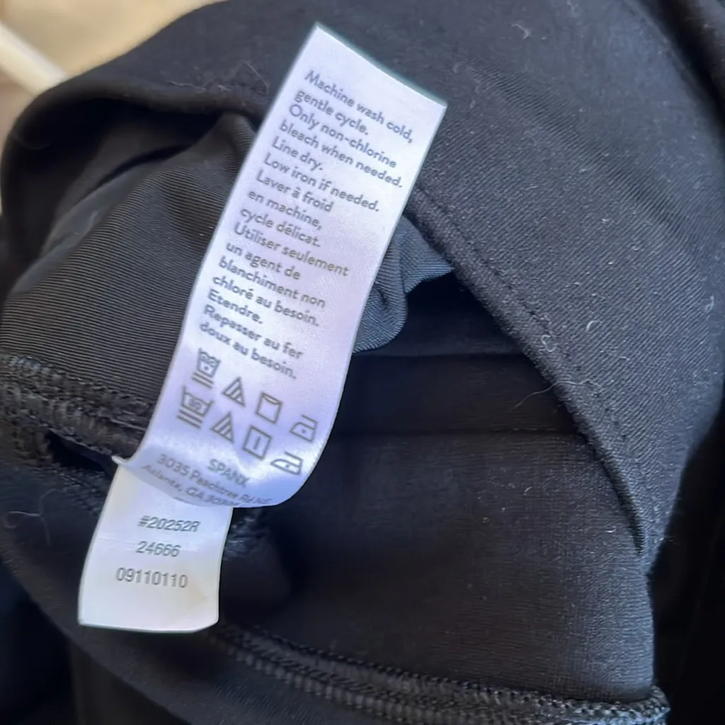 SPANX Black Boot Cut Flare Pants size 1X - Image 6