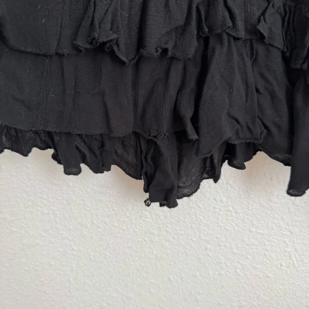 Free People FP One Adella Slip Mini Dress Black Lace
Tiered Size S - Image 11