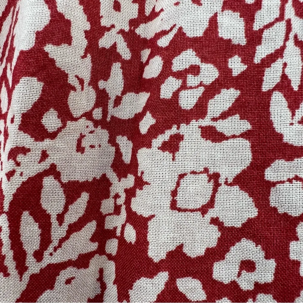 Faherty Carmel Dress In Tandoori Spice Sunrise Floral - Image 17