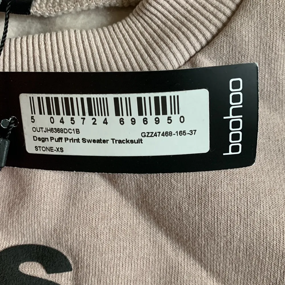 Boohoo dsgn puff print sweater - Image 4