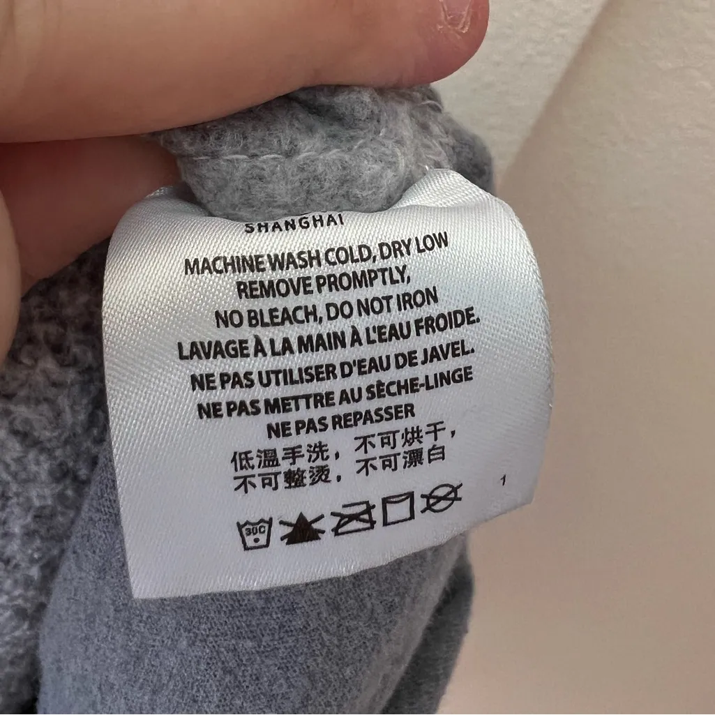 John Galt Brandy Melville Women’s Fleece Sweatpants‎ Shorts One Size - Image 8