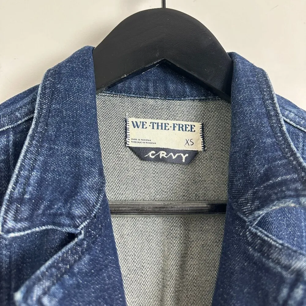 FREE PEOPLE Crvy Ring The Alarm One Piece in Wash Siren Size X-Small - Image 4