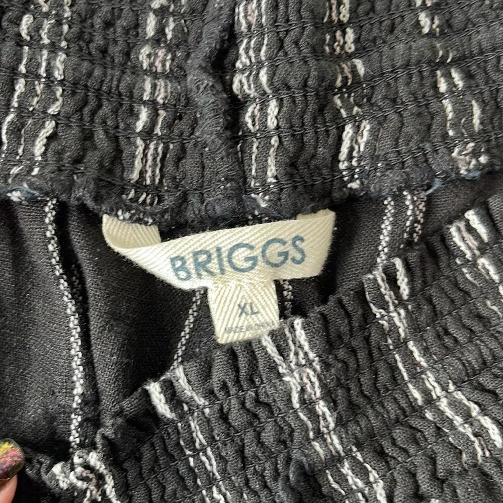 Briggs linen and rayon shorts.  Size XL. - Image 2