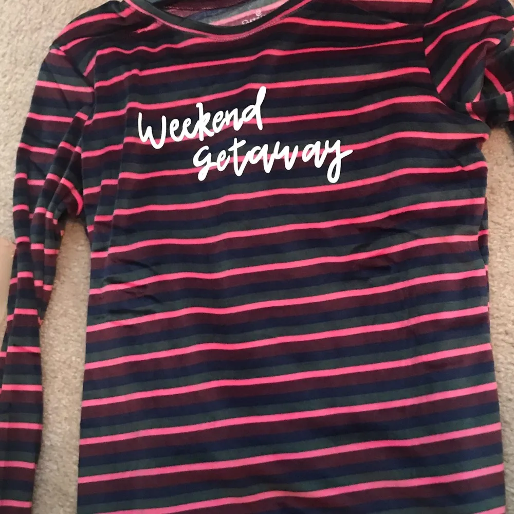 Women’s 2 piece warm Cuddl Duds pajama set - Image 2