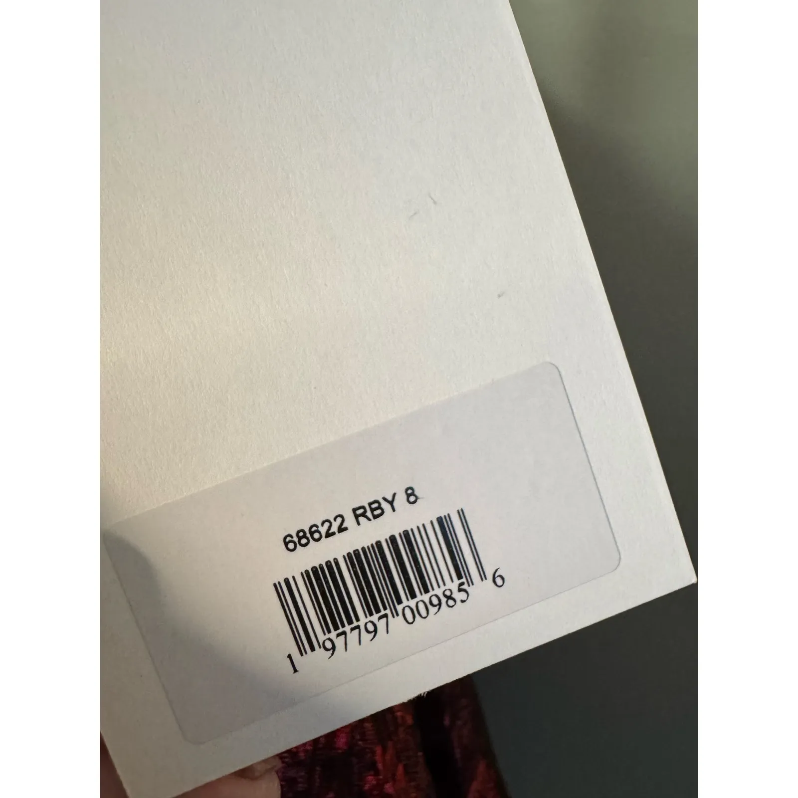 Mac Duggal NWT Brocade Off The Shoulder Bow Detail Short Dress in Ruby Size 8 - Image 6