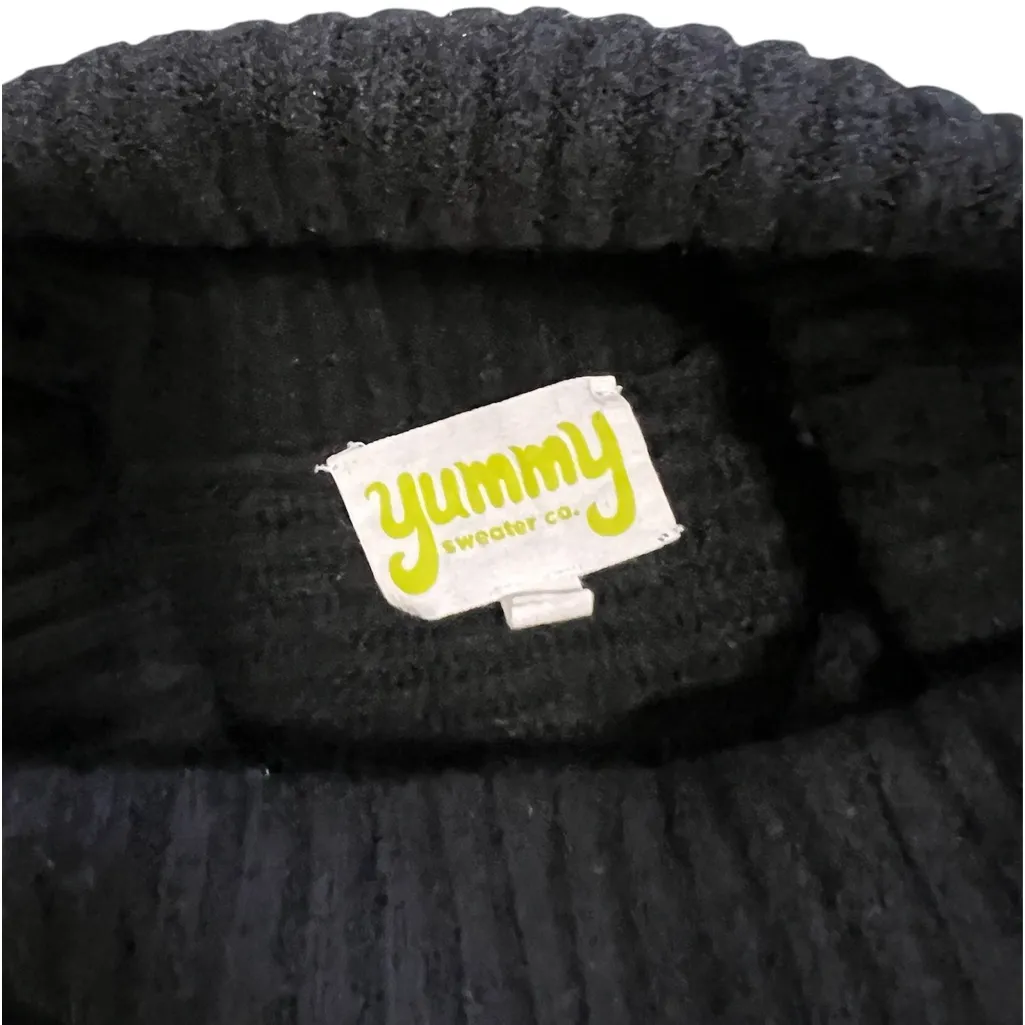 Yummy Sweater Co Black Easy Turtleneck Shrug Sweater | Size Large - Image 9