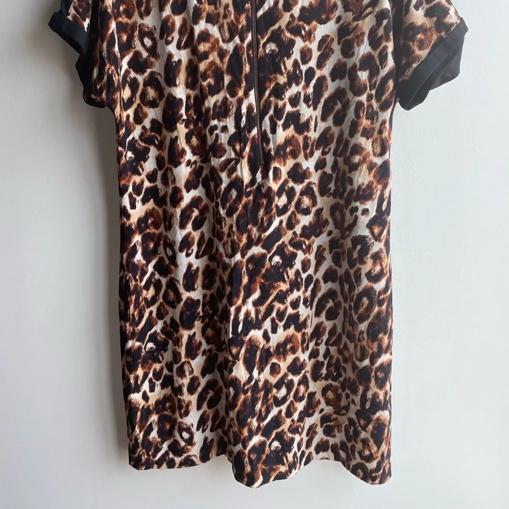 Gibson Latimer‎ Animal Print Dress - Image 5