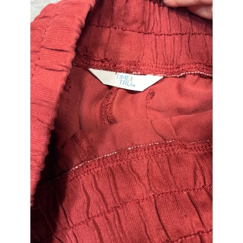 3 for $25. Time and tru size small pull on shorts nwt Red - Image 4