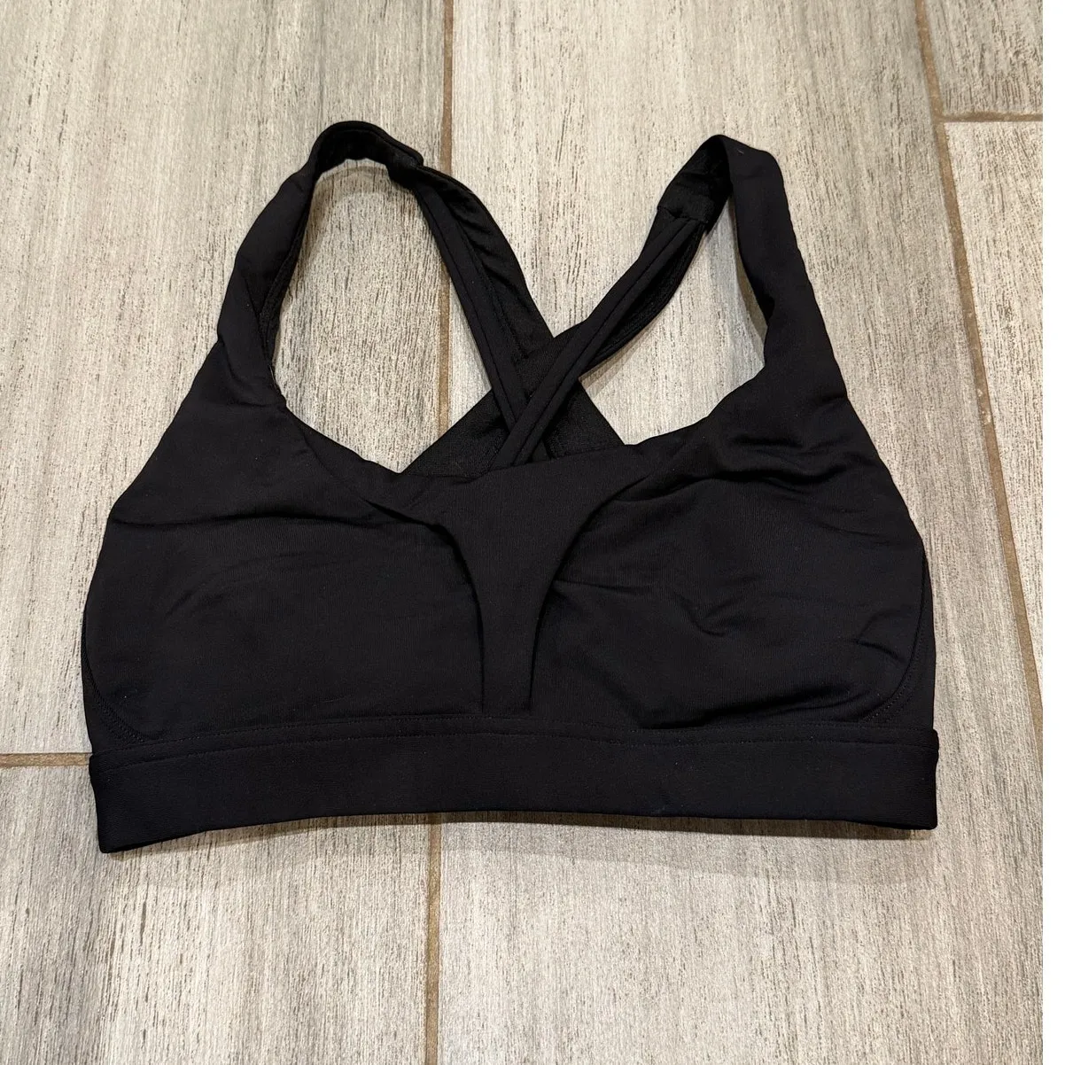 Lululemon Stash It All Bra Women 6 C/D Black High Impact Training Gymwear Sporty - Image 4