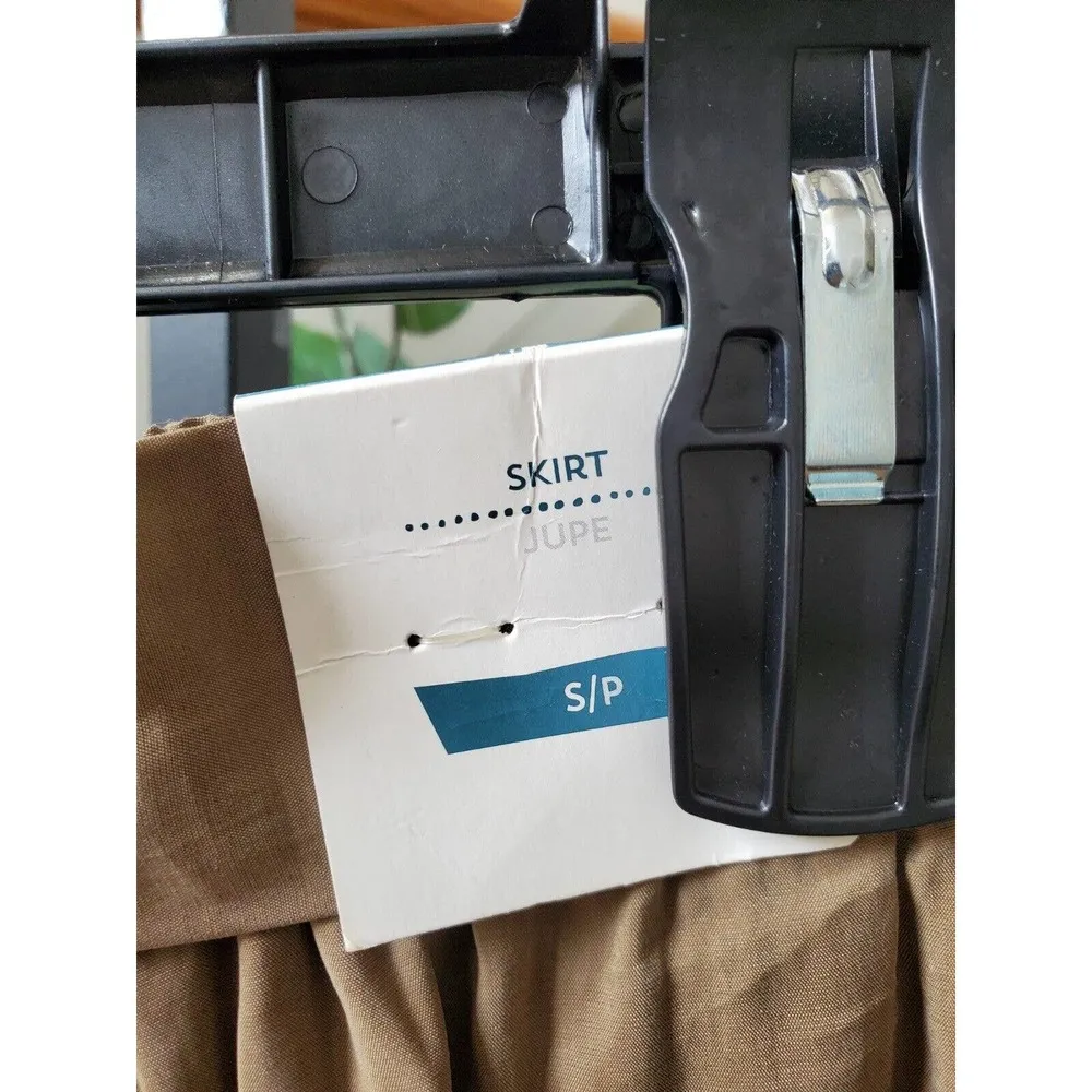 Old Navy Women's Brown Solid Modal High Waist Bull Mini Skirt Size Small - Image 7