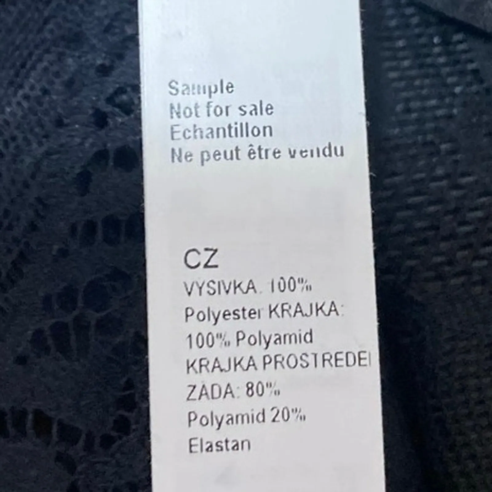 Aubade Women's Black Lace Sheer Corset Garter Belt Waist Cincher Lingerie Size S - Image 6