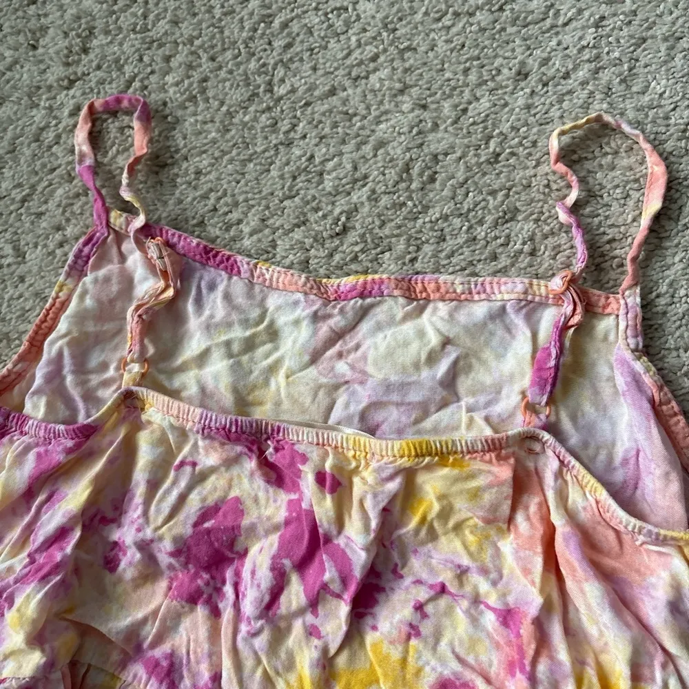 No Comment Mini Colorful Tie-Dye Sundress - Image 4