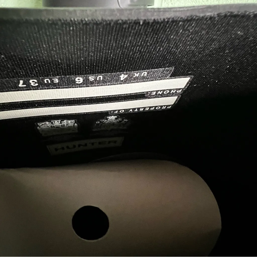 Hunter NEW Women's Tall Adjustable Black Boot #250838 - Image 5