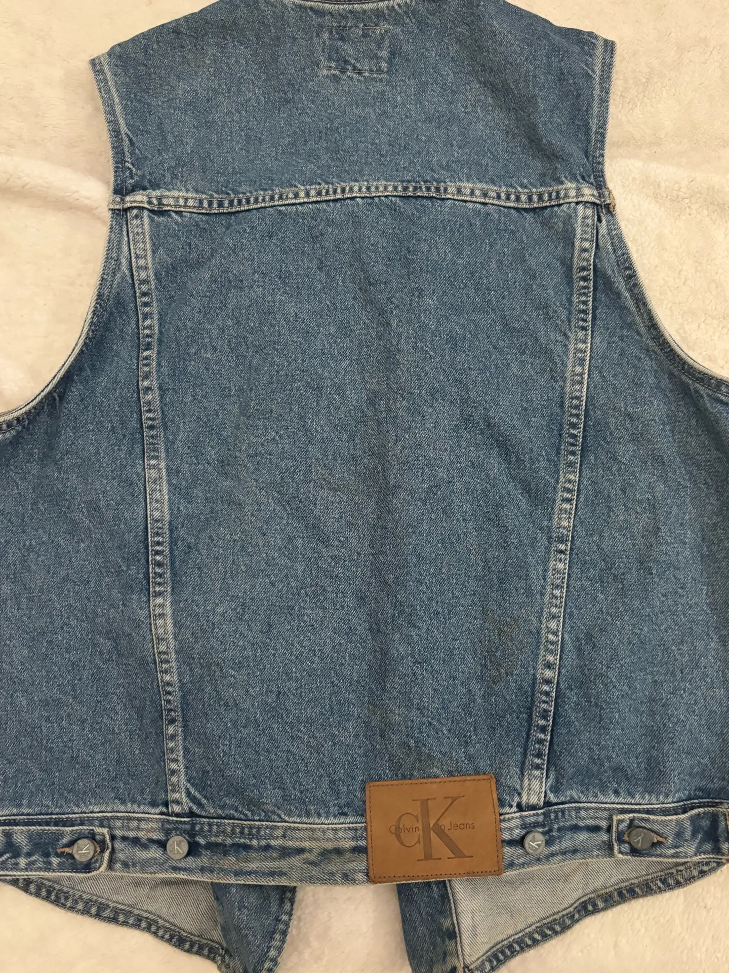 Calvin Klein Jean Vest - Image 3