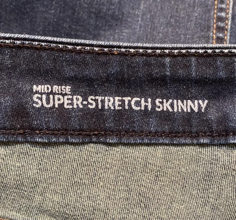 Lane Bryant Distressed Skinny Jeans, 18 - Image 3