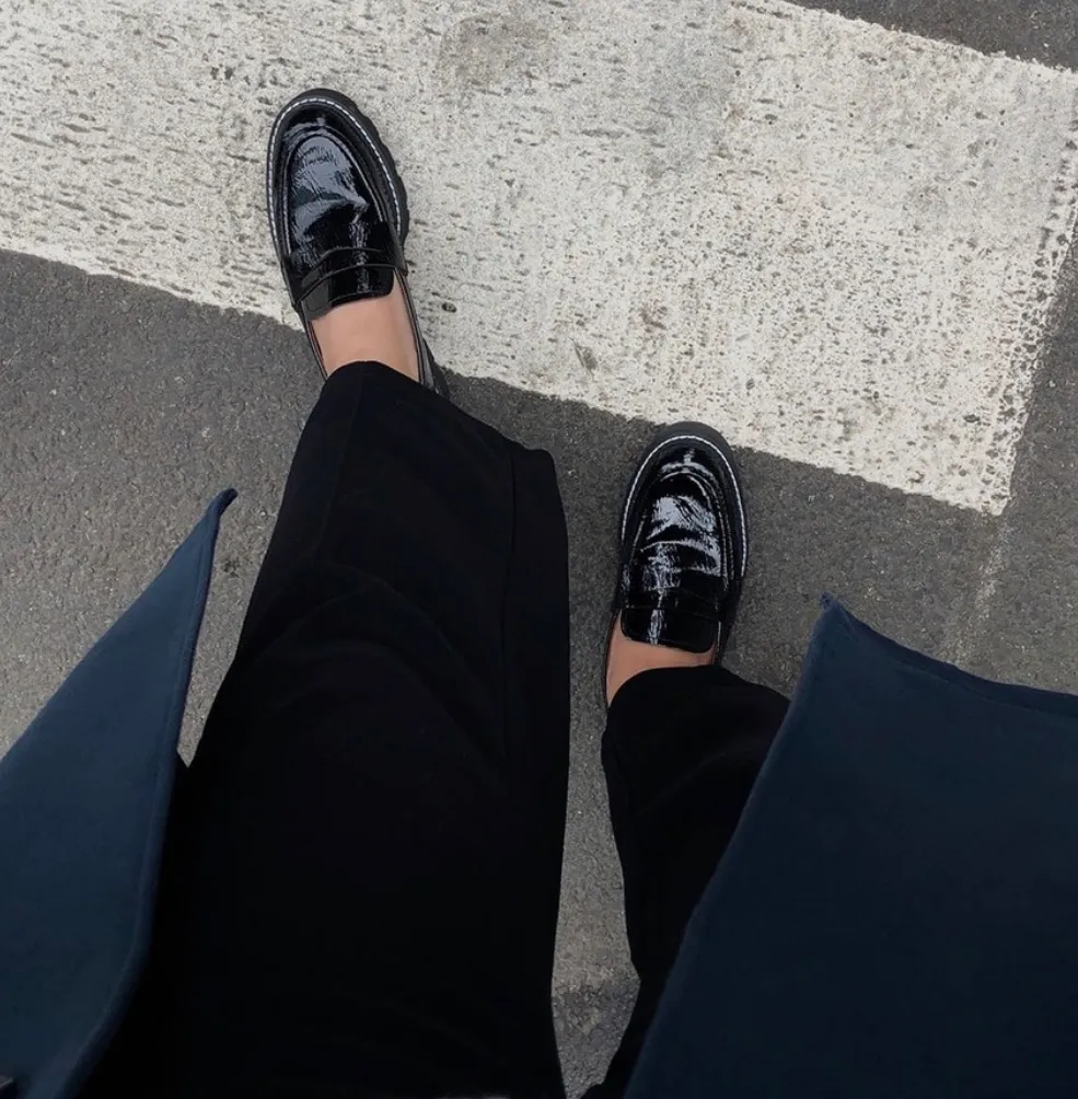 Cassandra Platform Penny Loafers - Image 2