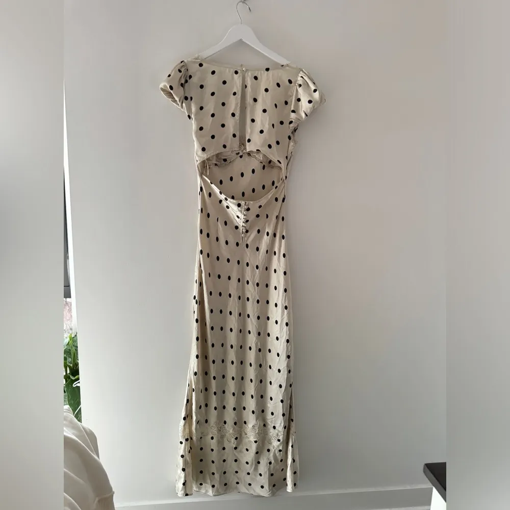 FREE PEOPLE Butterfly Babe Midi Dress in Tea Combo XL - Image 9