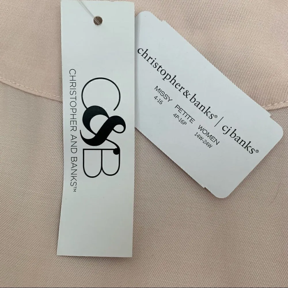 NWT Christopher & Banks 100% Lyocell Women’s Lightweight Jacket, Sz Small - Image 10