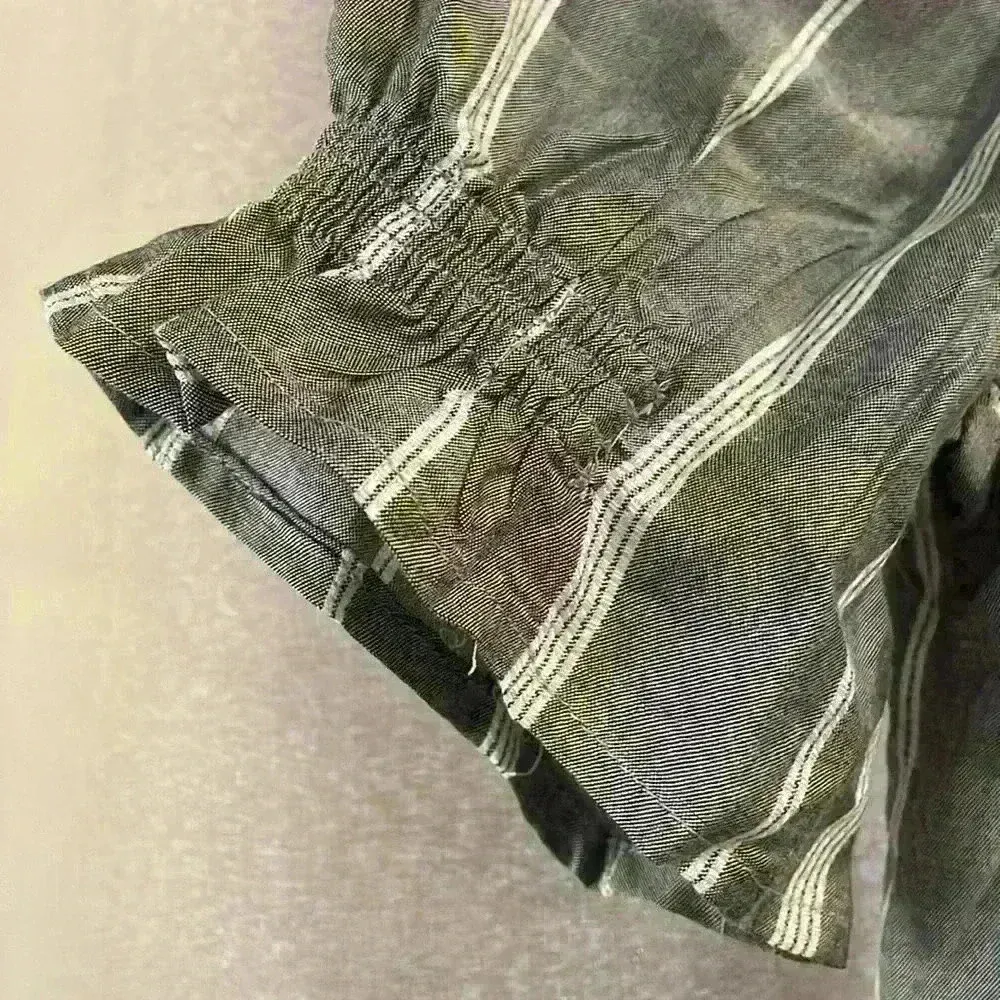 Women’s Como Black Blouse - Image 3