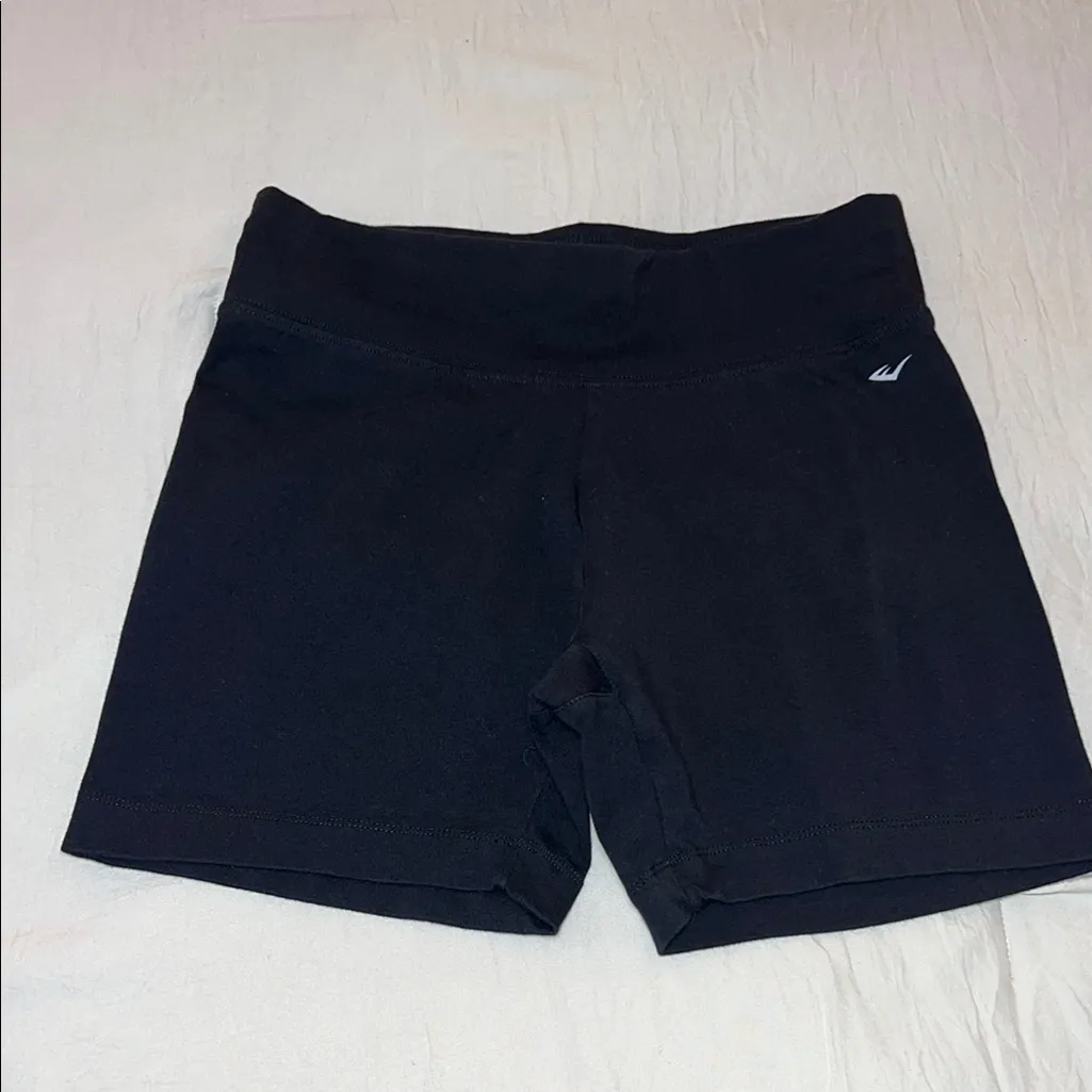 Everlast Black Bike Shorts‎ Moisture-Wicking Athletic Fit - Image 3