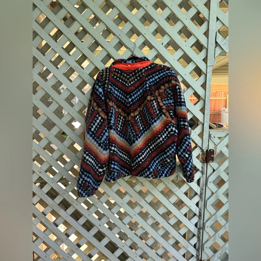 Free people Hit The Slopes Printed Fleece Jacket - Image 5