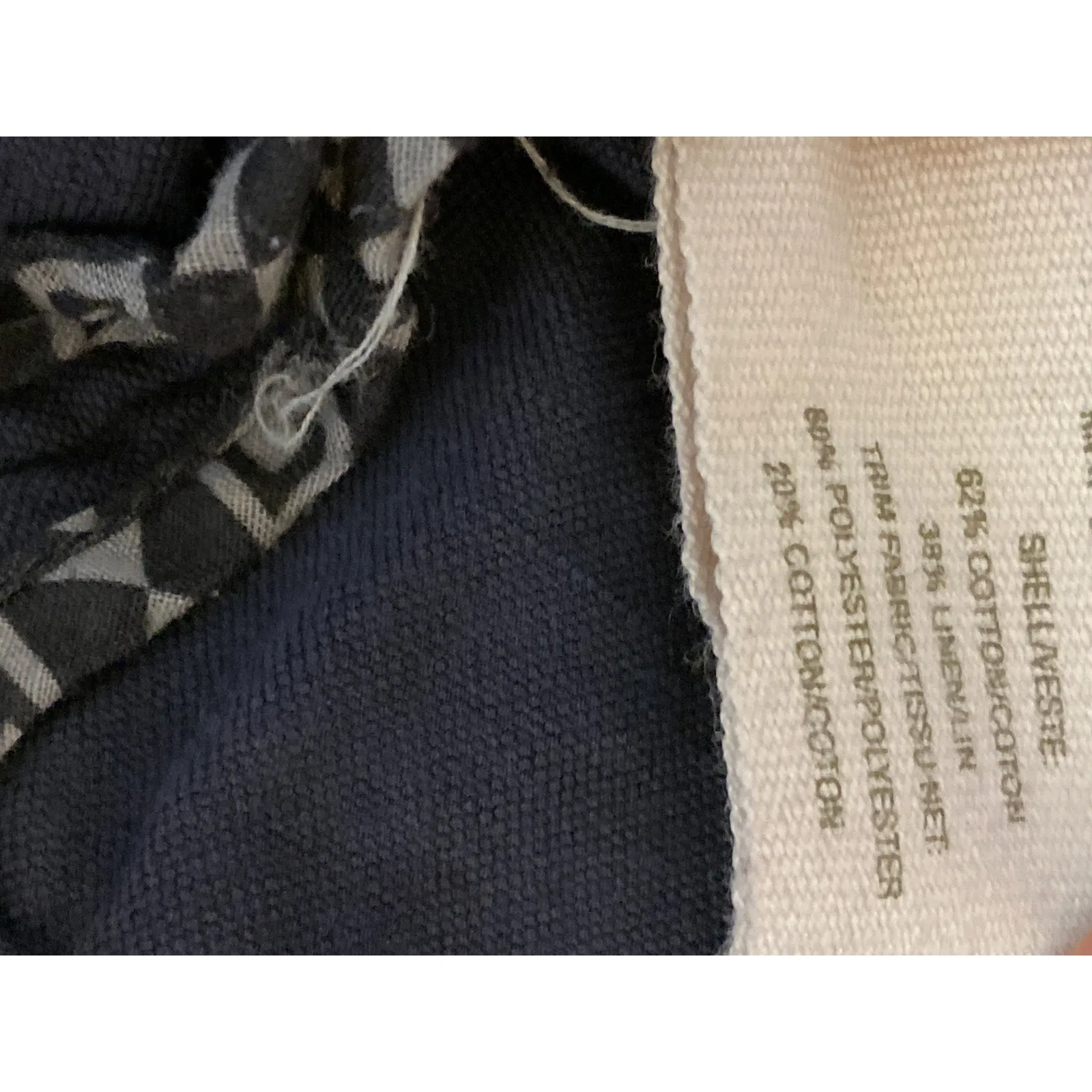 Daughters of the Liberation Womens Blue Long Sleeve Button Up Coat Jacket Size S - Image 4