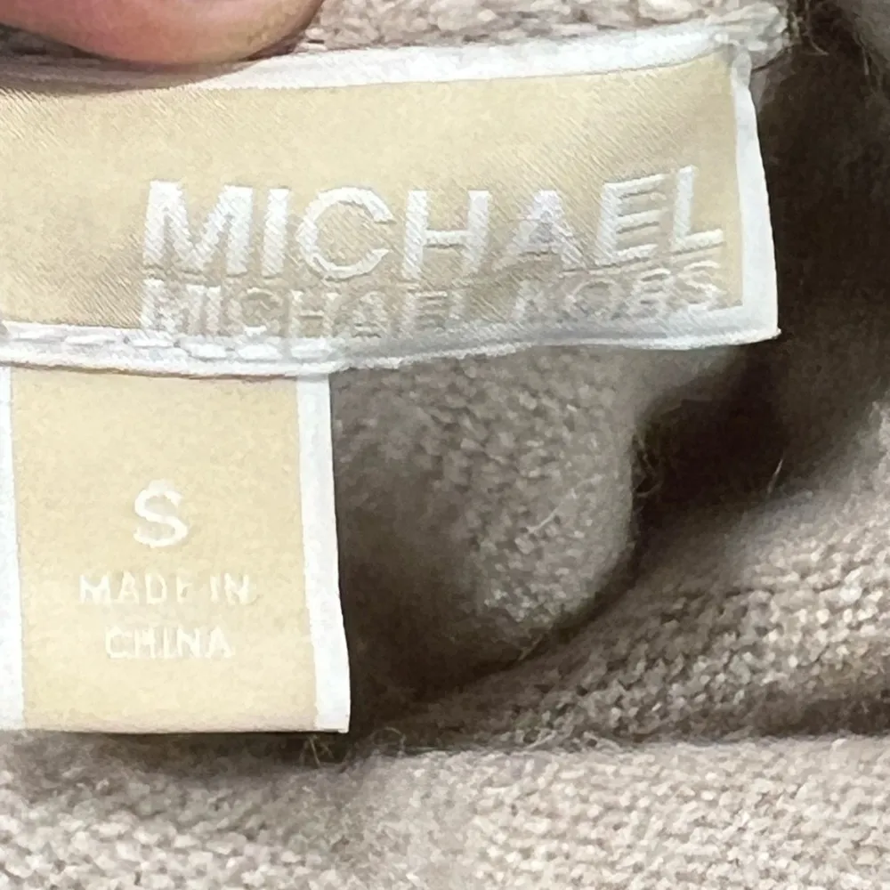 Women’s Small Michael Kors Striped Turtleneck Long Sleeve Sweater - Image 2