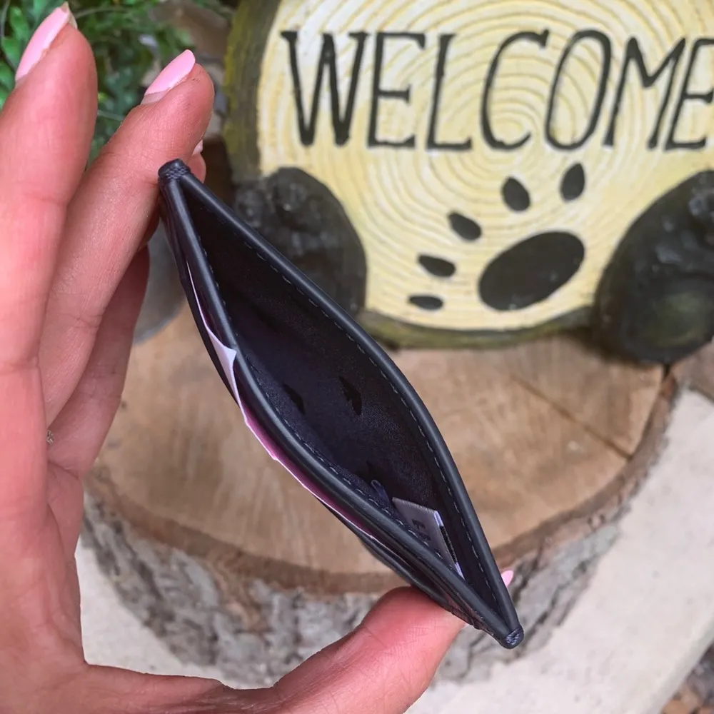 Kate Spade Authentic  Leather apple print card case holder - Image 6