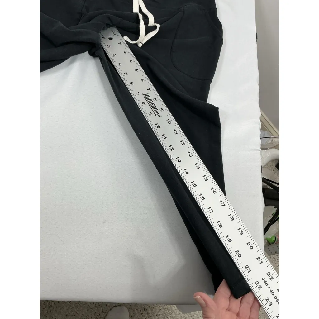 Womans Eddie Bauer Pull On Athletic Capri Pants Large Black - Image 8