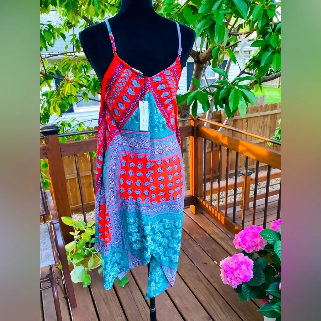 Perfect summer dress with vacation vibes🏝️🏖️ Blue Size M - Image 3
