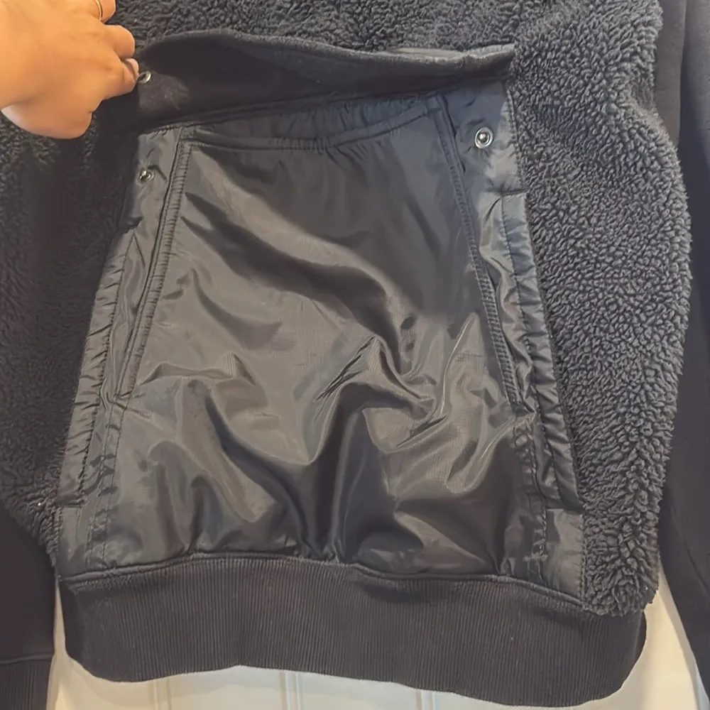 Champion  Black Sherpa Pullover Sweater - Image 2