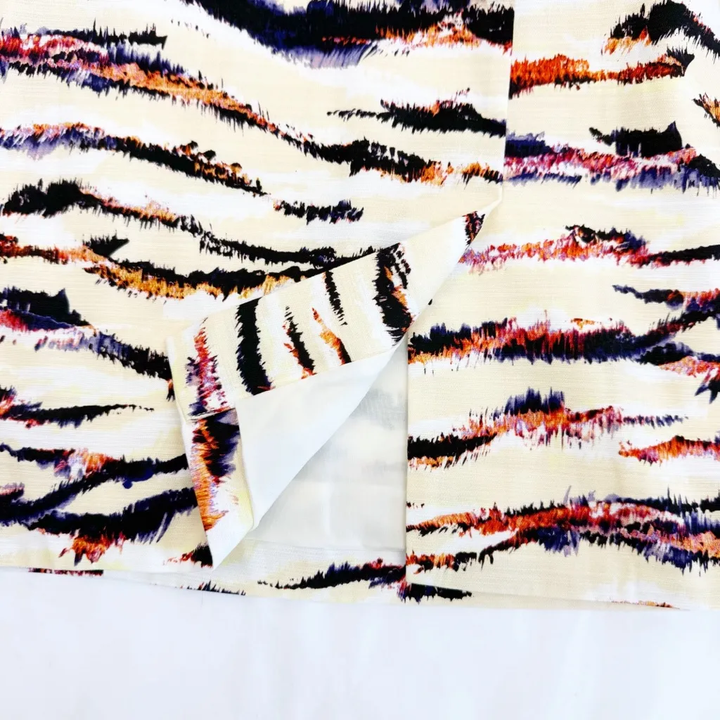 MM Lafleur The Maaza 2.0 Dress Airy Cotton Mojave Savannah Print Office Career - Image 11