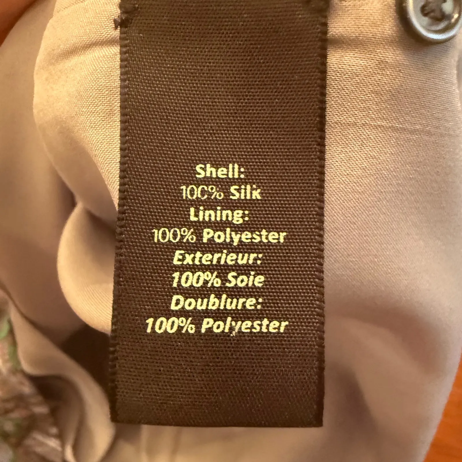 Elizabeth and James Silk Bell‎ Sleeve Dress Paisley Blue Green Size Small - Image 5